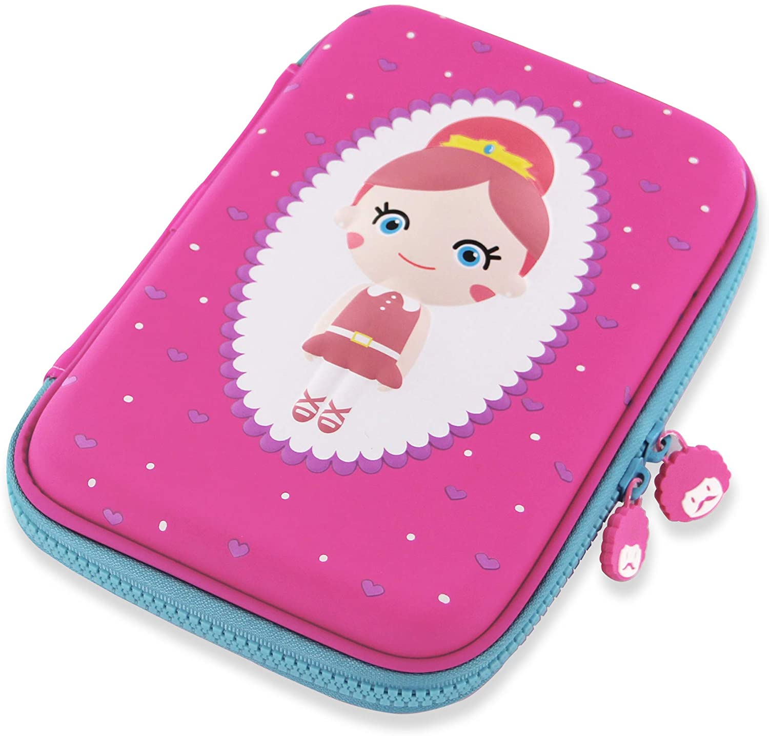 Rockpapa Princess Large Pencil Cases, Big Pencil Case for Girls Small Storage Box for School Students Girls Teens Kids Toddlers - Image 3