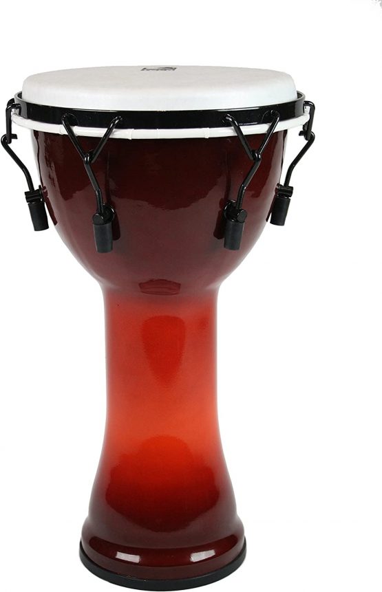 TOCA Djembe Freestyle II Mechanically Tuned African Sunset 12"