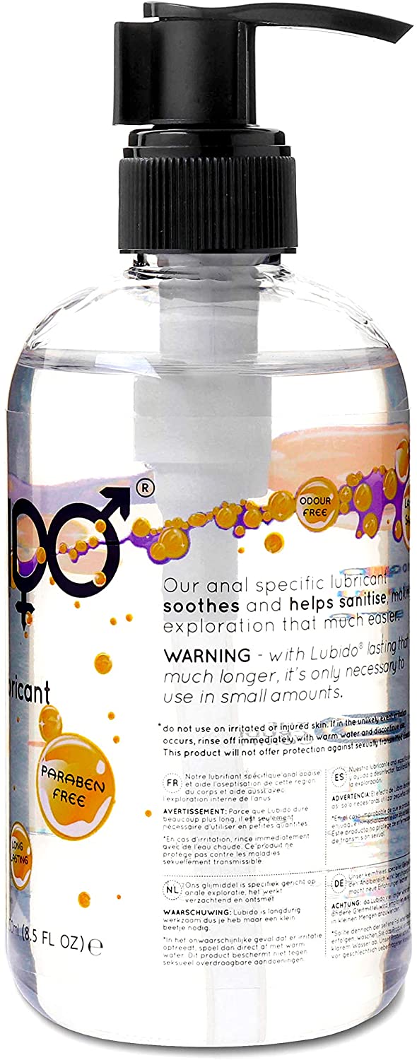 Lubido Aloe Infused Anal Ease Lubricant - 250ml and 30ml Promo Pack Lube Offer - Image 3