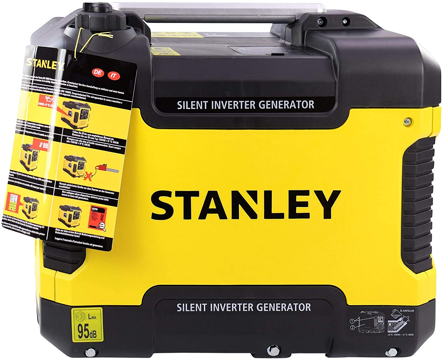 Stanley 604800110 Power Generator Inverter Emergency Petrol Silent 1900 Watt - Image 3