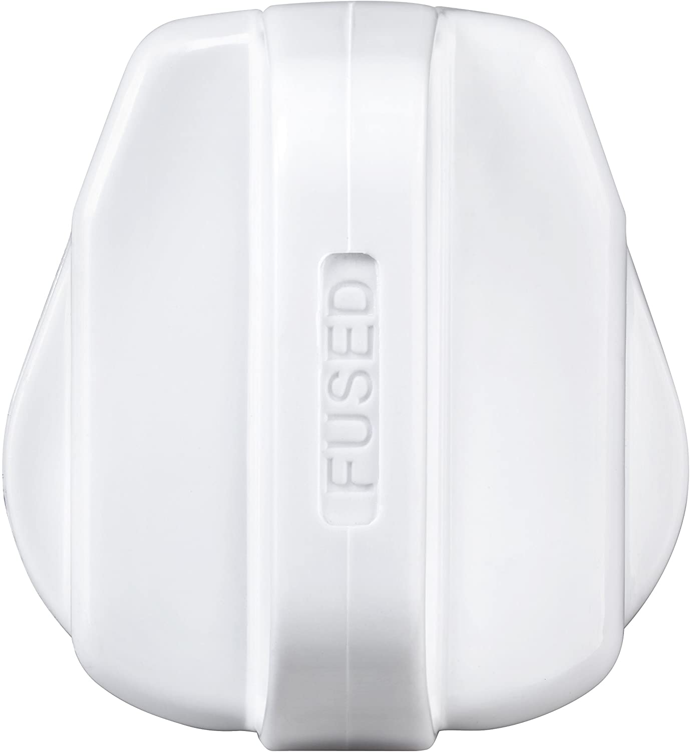 Masterplug Plug with 13 Amp Fuse and Handle, 69 x 51.5 x 50 mm, White - Image 2