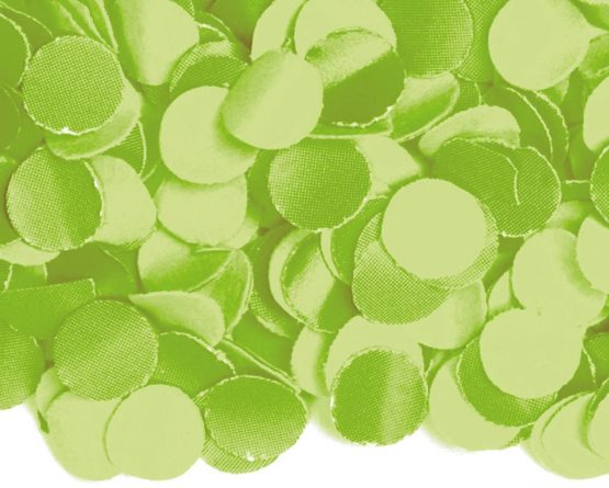 Folat 08925 Light Green Confetti-1 kg, Costumes