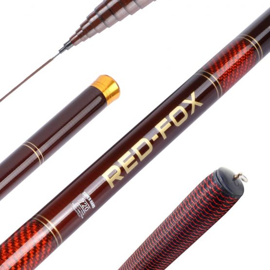 Goture Telescopic Fishing Rods Carbon Fiber Tenkara Rod Ultra Light Carp Fishing Pole Spinning Rod 10FT 12FT 15FT 18FT 21FT 24FT + Top 3 Segments - Image 4