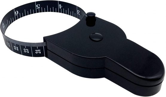 Body Tape Measure for Body Measuring Body Fat Measurement Tool for Weight Loss 60 Inch 150 cm (Black)