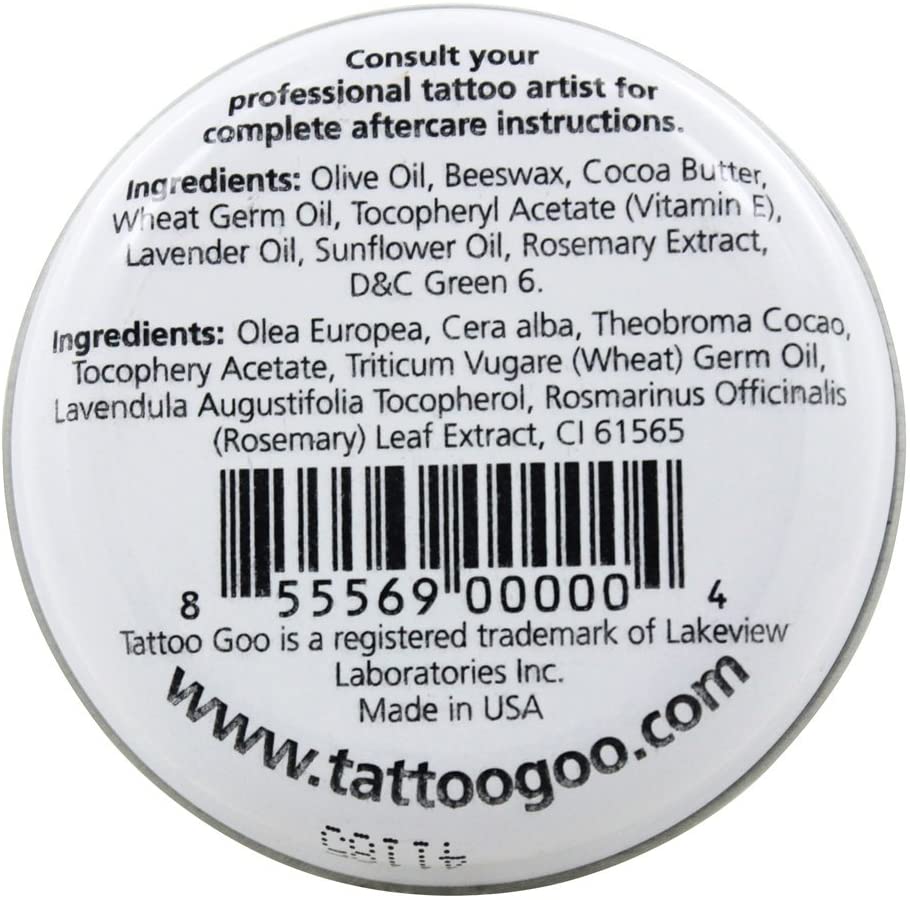 Tattoo Goo Original - Aftercare Salve (21G), Green, 21 g (Pack of 1) - Image 3