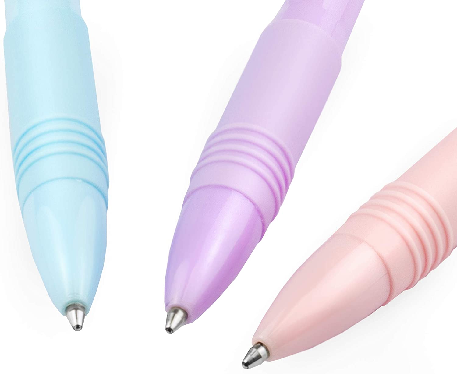 Zebra Z-Grip Smooth Ballpoint Pen - 1.0mm - Black Ink - Pastel Barrel - Wallet of 5, Multicolor, 1 count (Pack of 5) - Image 3