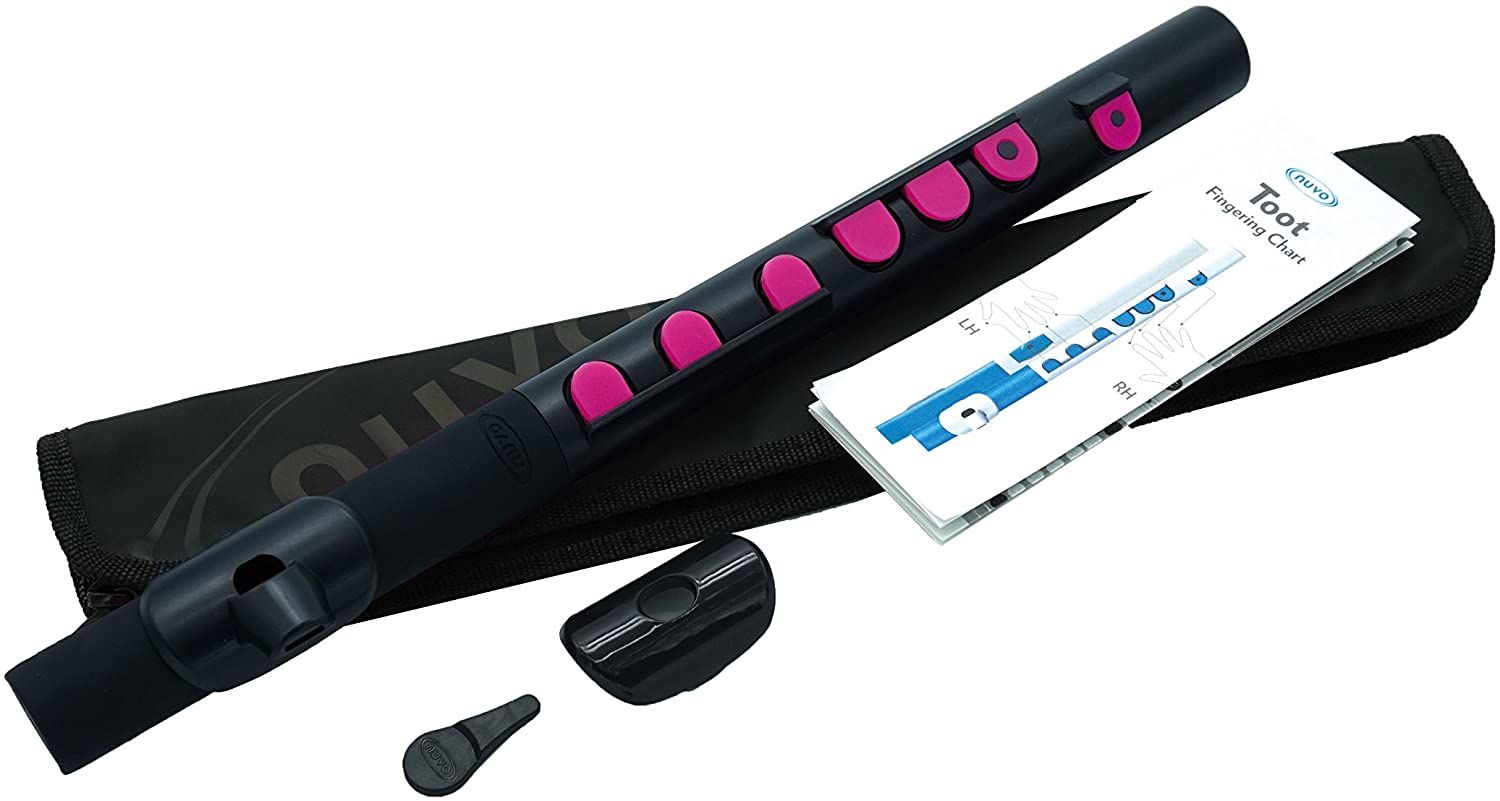 Nuvo N430TBPK Toot Trim Supplied with Bag, Black/Pink
