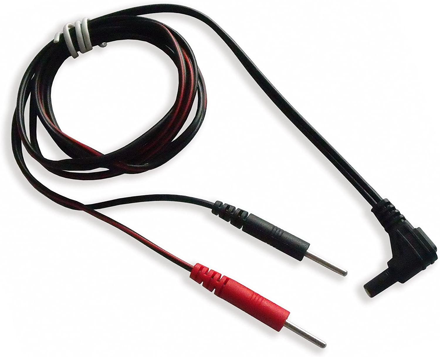 TENS Lead Wires, Replacement Electrode Cables with 2mm Pin Connectors & 2.35mm Plug -2 Pack Compatible with TENS, EMS, NMES - Image 3