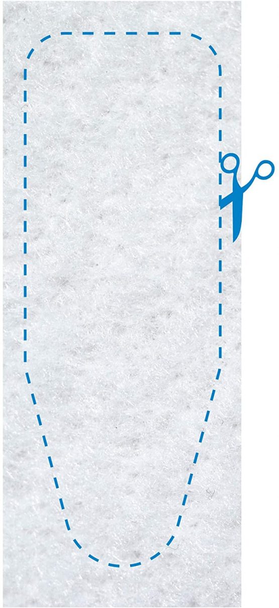 LAUNDRYSpecialist® MOLTON IRONING BOARD FELT PAD 700gr 140 x 55 cm – Extra thick molton felt pad for ironing boards and covers – easy to cut to size