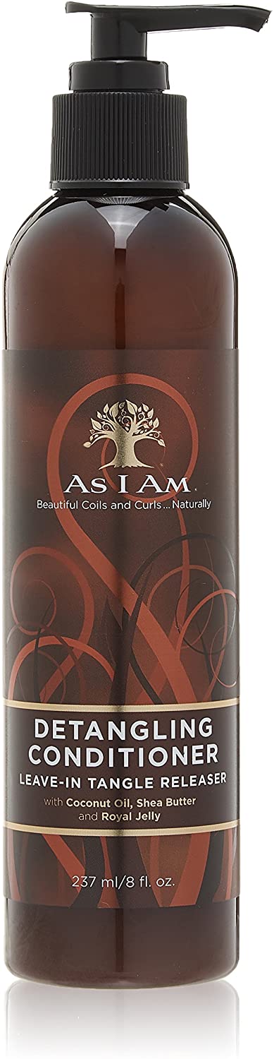 As I Am Detangling Conditioner Leave-In Tangle Releaser, 237 ml, Other, 237 ml (Pack of 1)