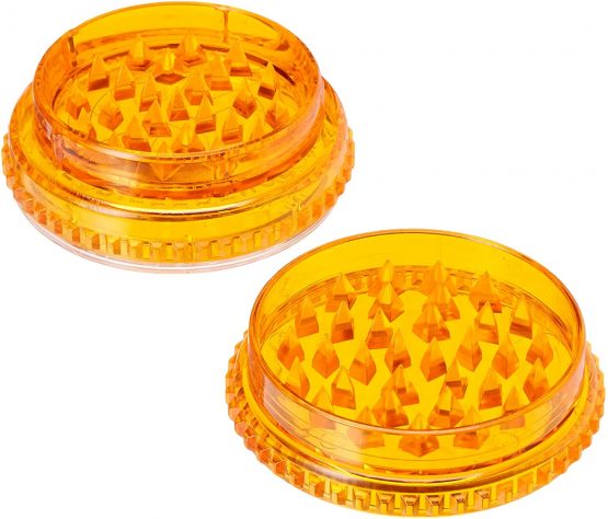 Stortz & Bickle 0930 Volcano Plastic Herb Grinder, Orange - Image 2