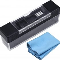 Yotako Vinyl Cleaning Kit 4-in-1, Velvet Anti Static Vinyl Record Cleaner, Stylus Vinyl Cleaning Brush with Record Cleaning Cloth Remove Dust from Your Favourite LPs