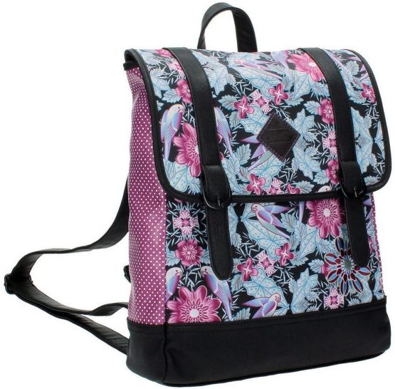Catalina Estrada Jungle Backpack Multicoloured 29x35x9 cms Polyester 9.14L - Image 3