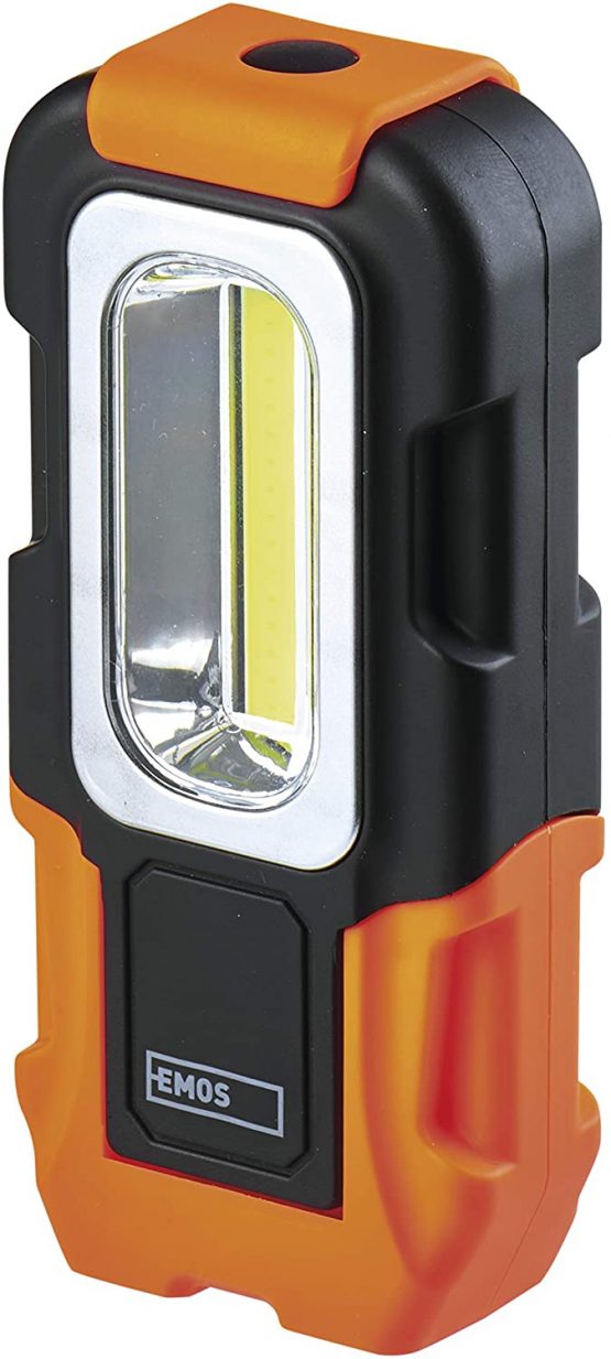 EMOS P3888 Plastic Torch 3 W COB LED for 3X AAA