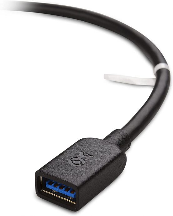 Cable Matters USB to USB Extension Cable 2m (USB 3 Extension Cable/USB 3 Extension Lead) in Black 2m - Image 4
