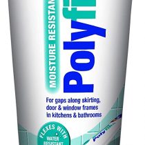 Polycell Ready Mixed Tube Moisture Resistant Polyfilla, 330 g - White