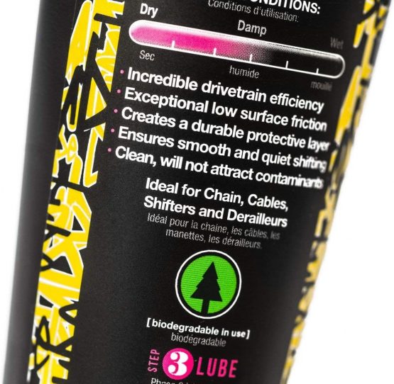 Muc-Off 966US Dry Chain Lube, 120 Millilitres - Biodegradable Bike Chain Lubricant, Suitable For All Types Of Bike - Formulated For Dry Weather Conditions - Image 3