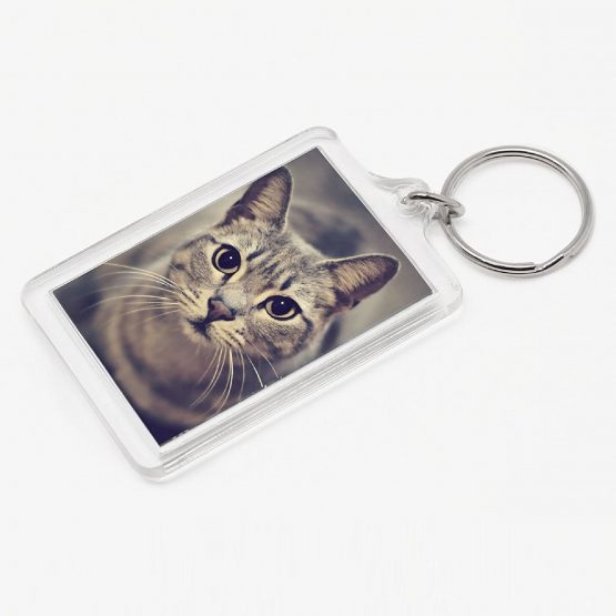 50 Large Blank Photo Keyrings 50 x 35 mm Insert 92033 - Image 4