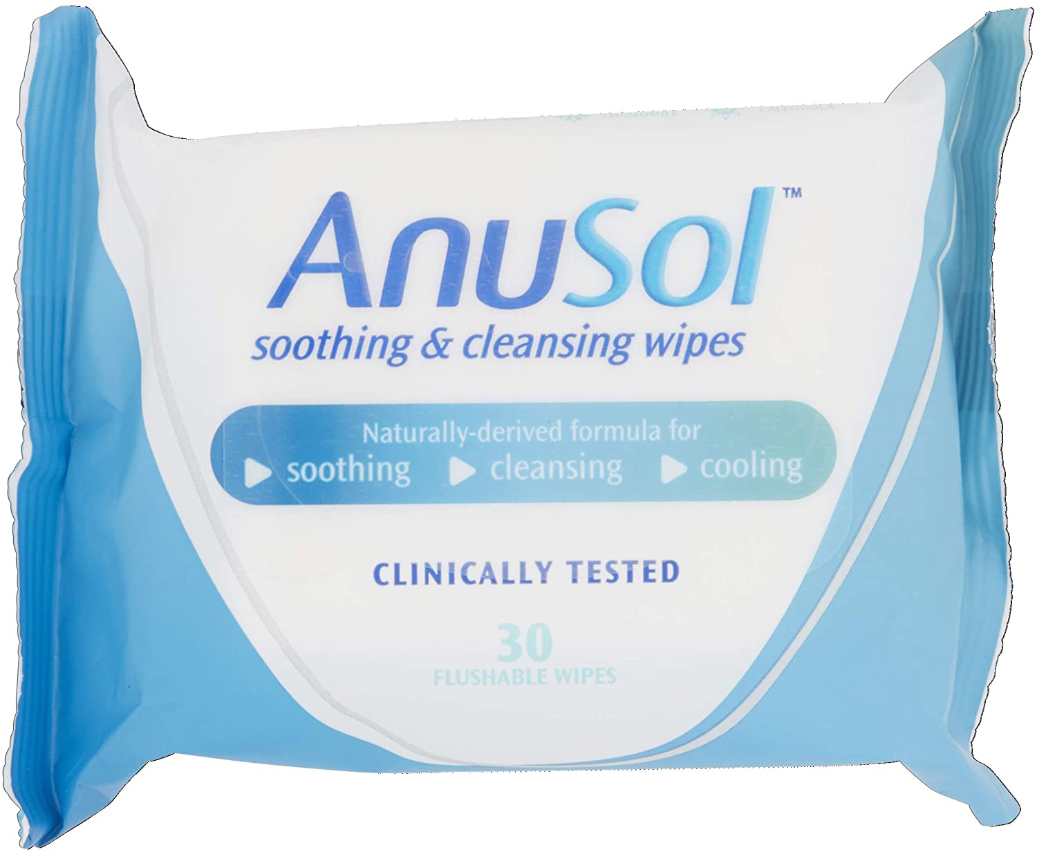 Anusol Soothing & Cleansing Wipes,30 Count (Pack of 1), Red, 1 count (Pack of 30) - Image 2