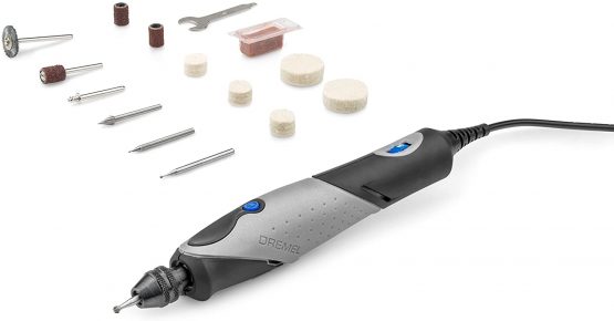 Dremel 2050 Stylo+ Electric Engraver, Versatile Craft Engraving Tool Kit with 15 Accessories and Multi Chuck