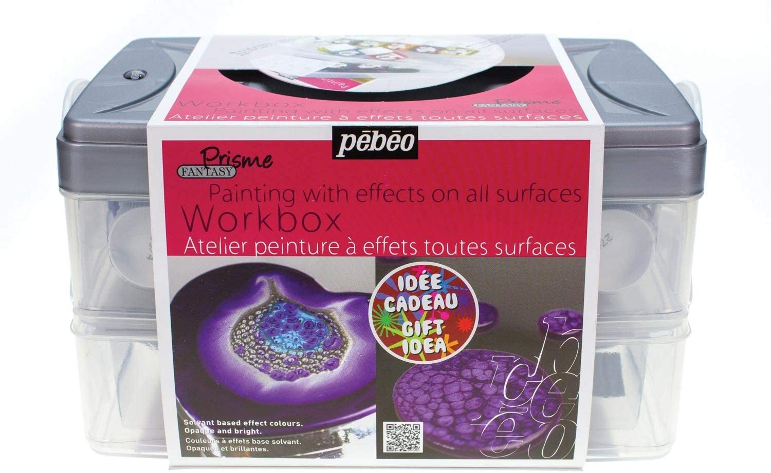 Pebeo 45 ml Prisme Studio Collection, Assorted Colours, blue/gold/turquoise, 45 ml (Pack of 1) - Image 2