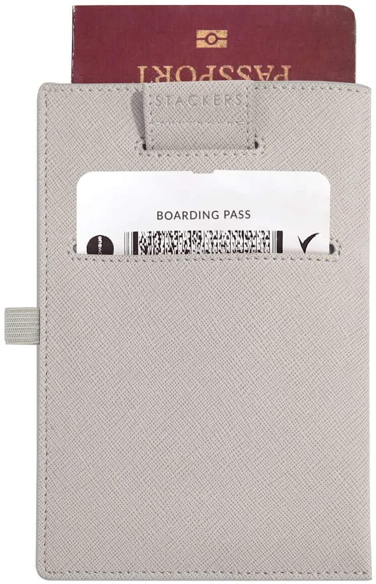 Stackers Taupe Passport Sleeve