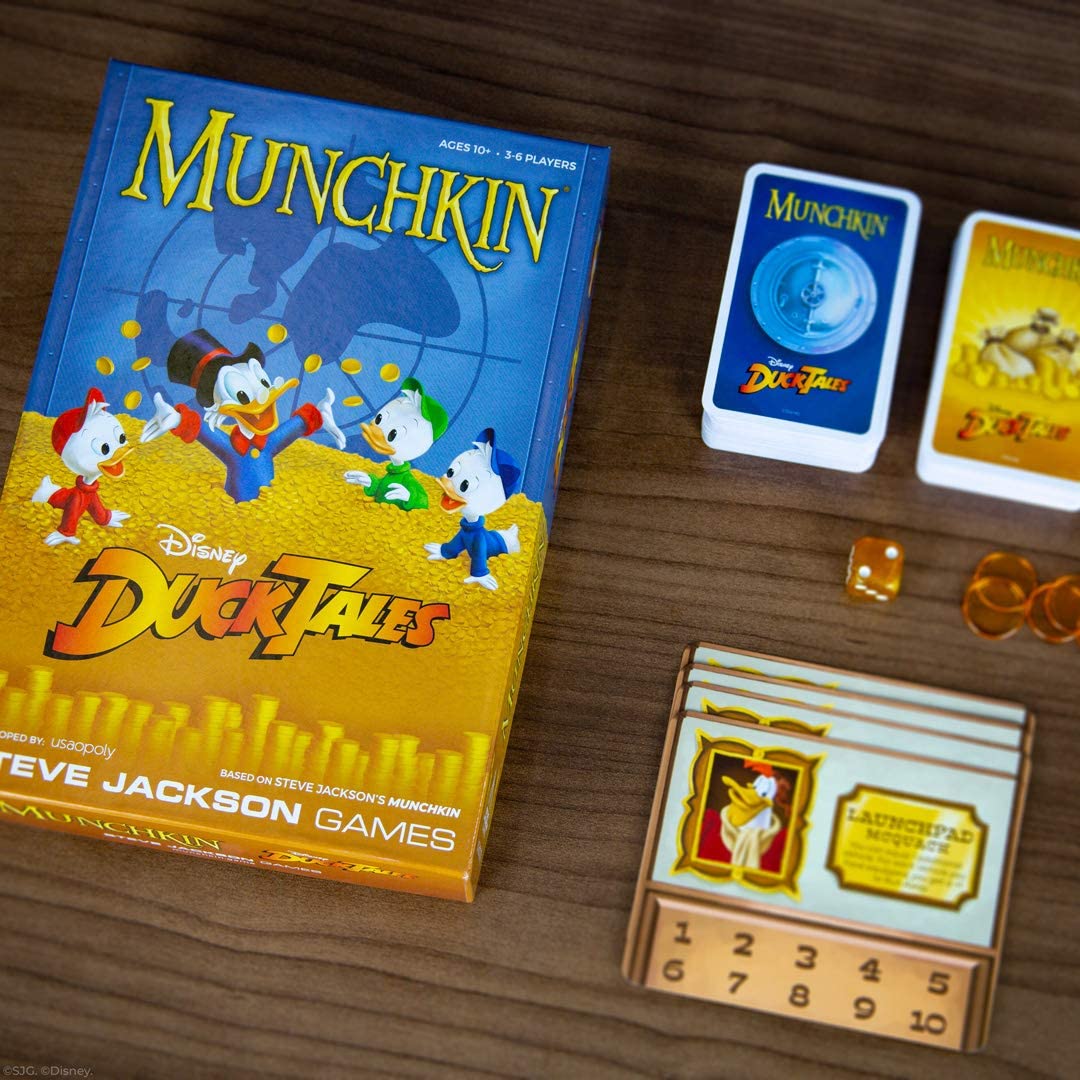 Steve Jackson Games - Munchkin: Ducktales - Board Game, Gold - Image 3