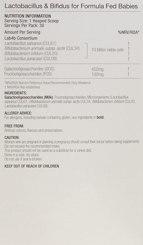 ProVen Probiotics Lactobacillus & Bifidus for Formula Fed Babies - 10 Billion CFU with prebiotics to feed the good bacteria - Image 2