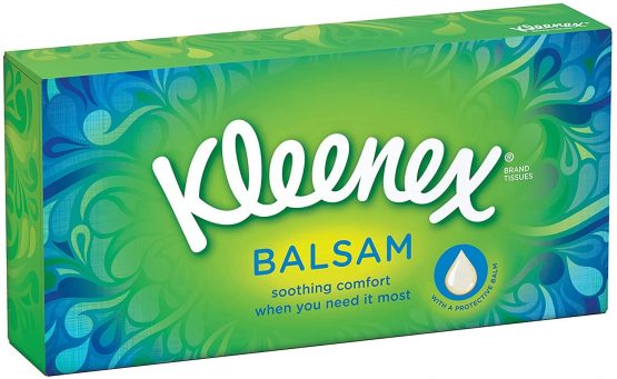Kleenex Balsam 3 Ply Facial Tissues Superior Soothing Balm Care, 384 Count, Pack of 6, COST270680 - Image 4