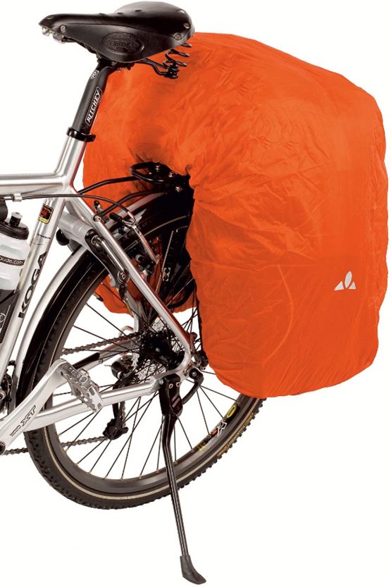 VAUDE 3 Fold Raincover Bike Accesory - orange, one size