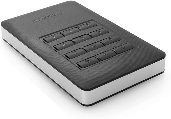 Verbatim 53403 2 TB Store 'n' Go Secure Portable HDD with Keypad Access - Black - Image 4