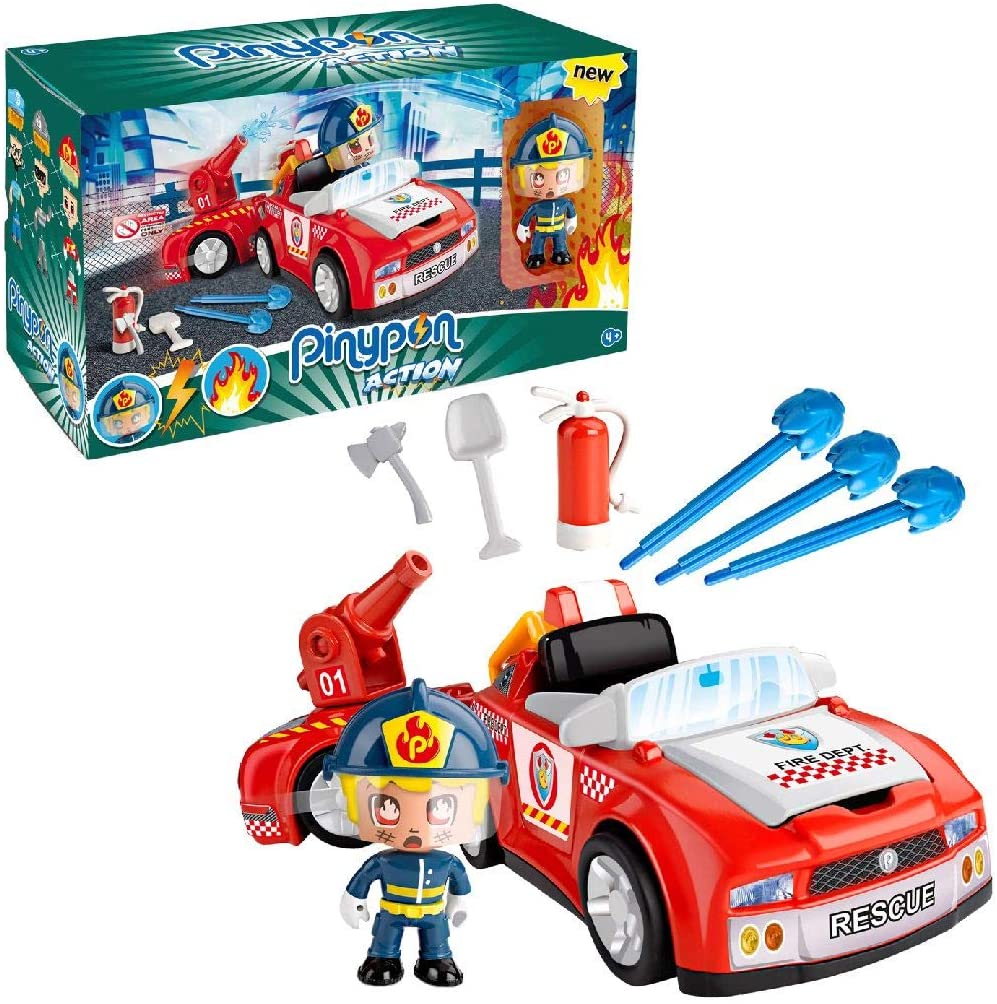 Pinypon Vehicle Fire Engine multicoloured