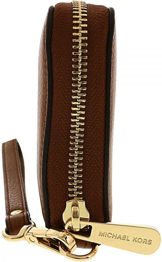 Michael Michael Kors Pebbled Leather Continental Wristlet Donna Mod. 32S5STVE9L - Image 2