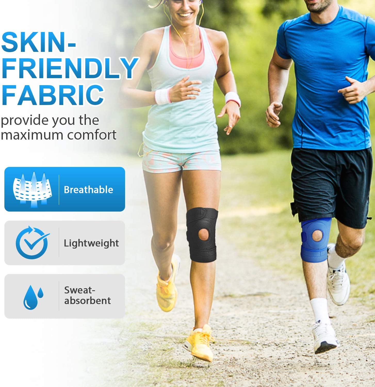 AVIDDA Knee Support with Open-Patella Design for Joint Pain Sports, Injury Rehabilitation - Image 4