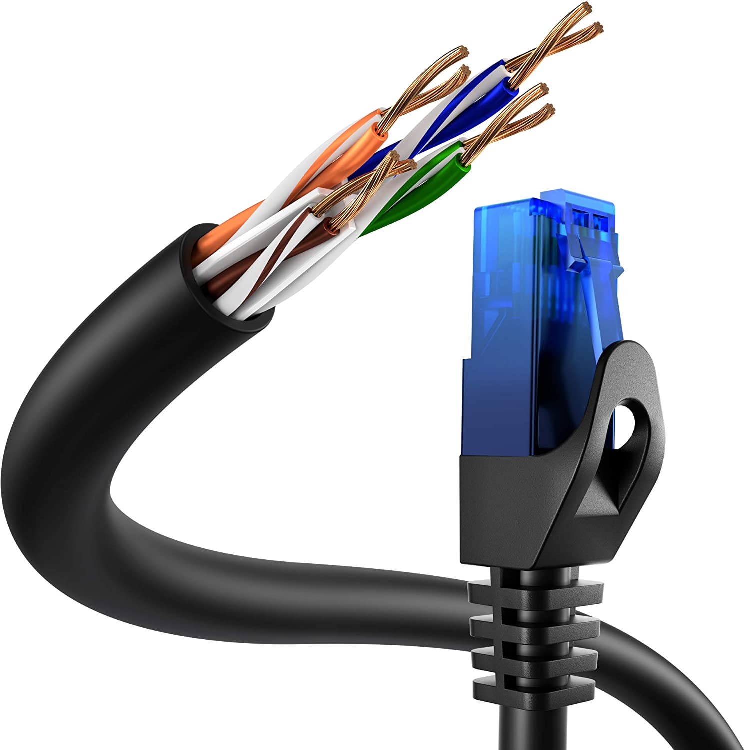 KabelDirekt, Network Cable, Transfers 10Gbps & fibre optic internet speed, Ethernet & LAN Cable, 1.5m, Available in 0.25-30m - Image 3