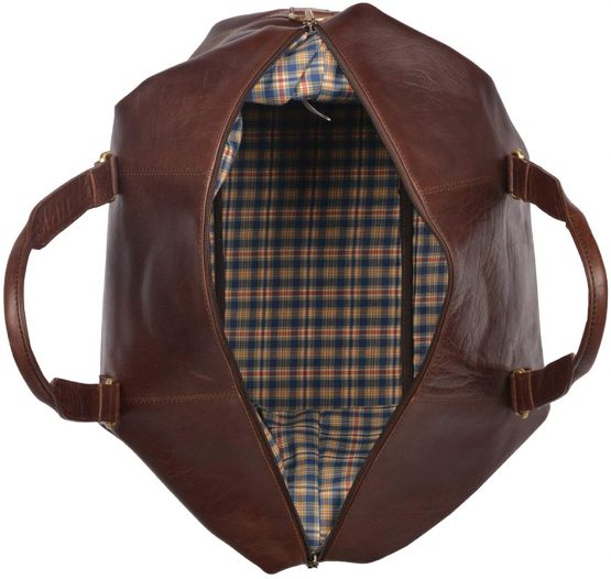 Lakeland Leather Keswick Real Leather Weekend and Overnight Holdall Duffle Bag - Image 2