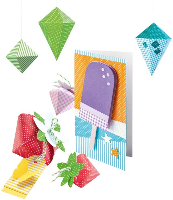Folia 48249 Basics Motif Block Intensive, 20 Sheets, 24 x 34 cm - Image 3