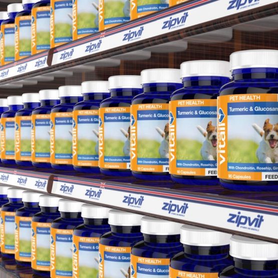 Turmeric and Glucosamine Complex for Pets. Turmeric for Dogs and Cats with Glucosamine, Vitamin C, Rosehip, Ginger and Zinc. 90 Capsules - Image 4