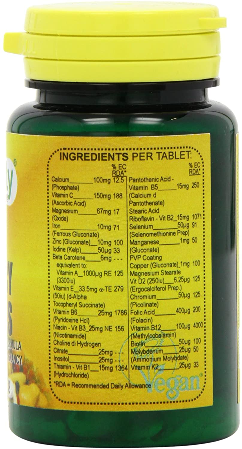 Veganicity Pregnancy Essentials Multivitamin : Women's Health Supplement : 60 Tablets, in a Planet-Friendly 99% Recycled Pot - Image 3