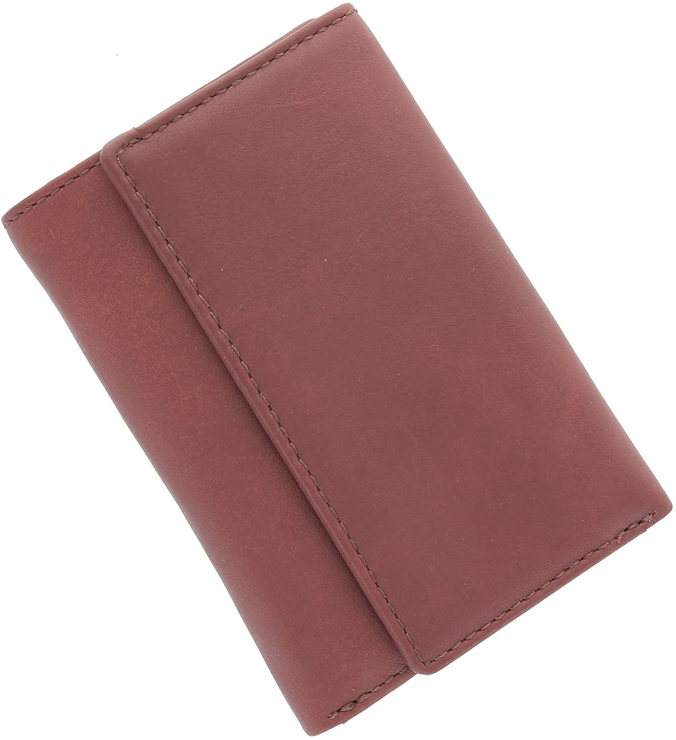 Visconti Compact Leather Keycase Wallet 1178 Brown - Image 4