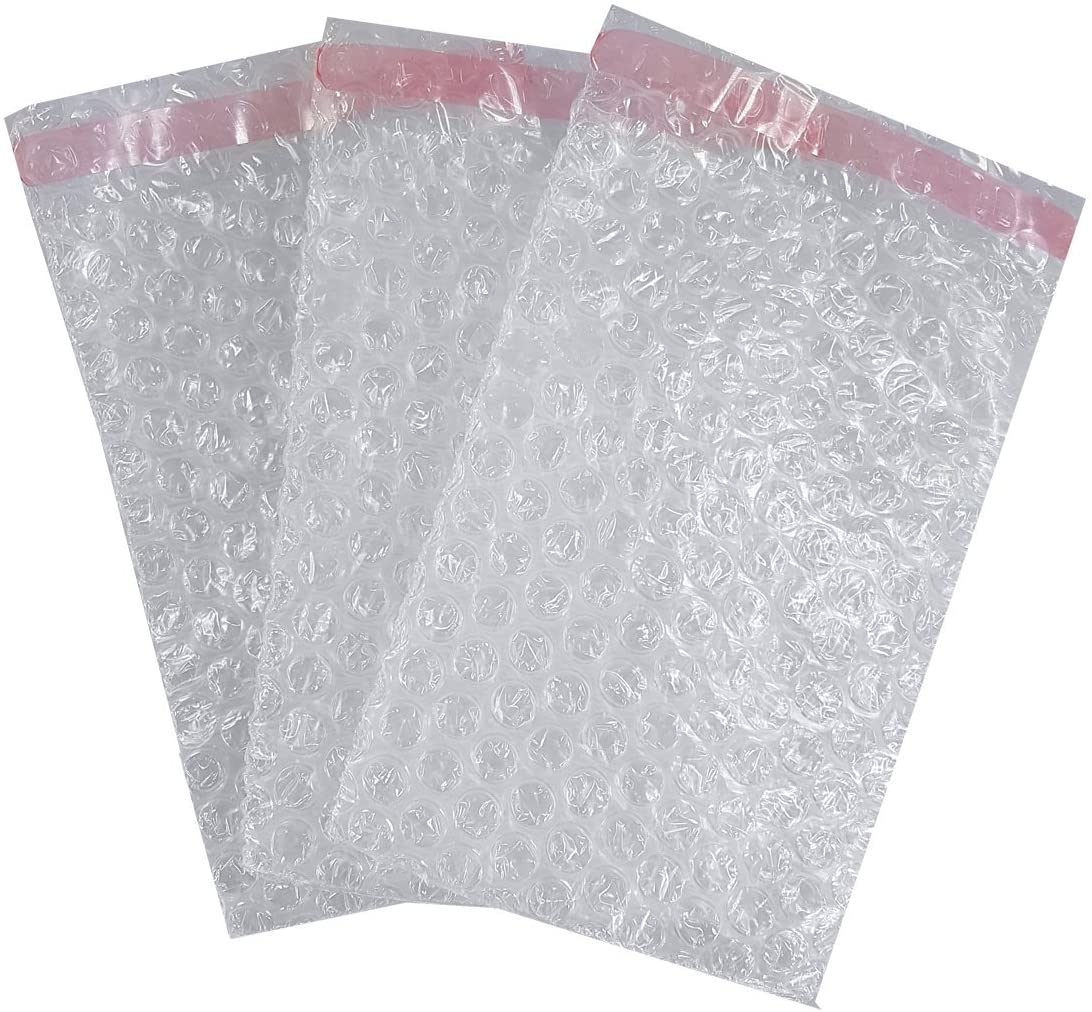Triplast BB1 100 X 145"Clear Bubble Wrap" Pouch Bag (Pack of 50), Clear,transparent