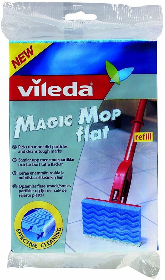 Vileda Magic Mop Flat Refill Pack of 3 - 096672