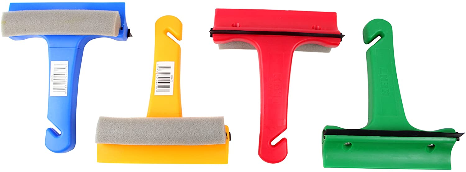Kent Car Care GKEQ4620 Squeegee & Ice Scraper, Green - Image 3