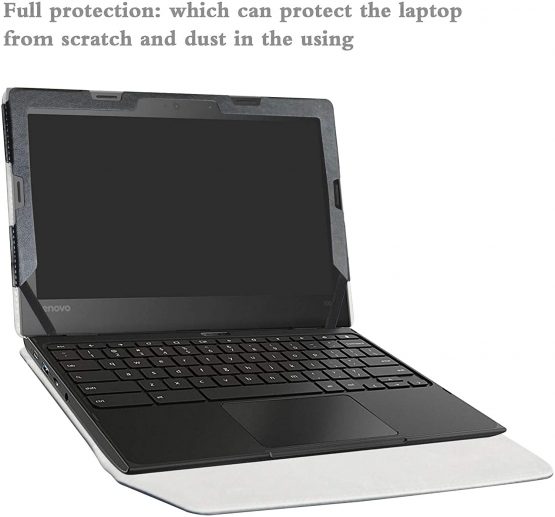 Alapmk Protective Case Cover For 11.6" Lenovo 500e Chromebook 2nd Gen& 300e Chromebook 2nd Gen& 100e Chromebook 2nd Gen Laptop(Warning:Not fit Lenovo 100e Windows&300e Windows 1st Gen),Black - Image 4