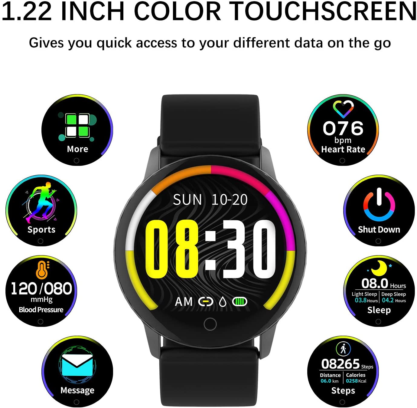 bingofit fitness tracker smart watch reviews
