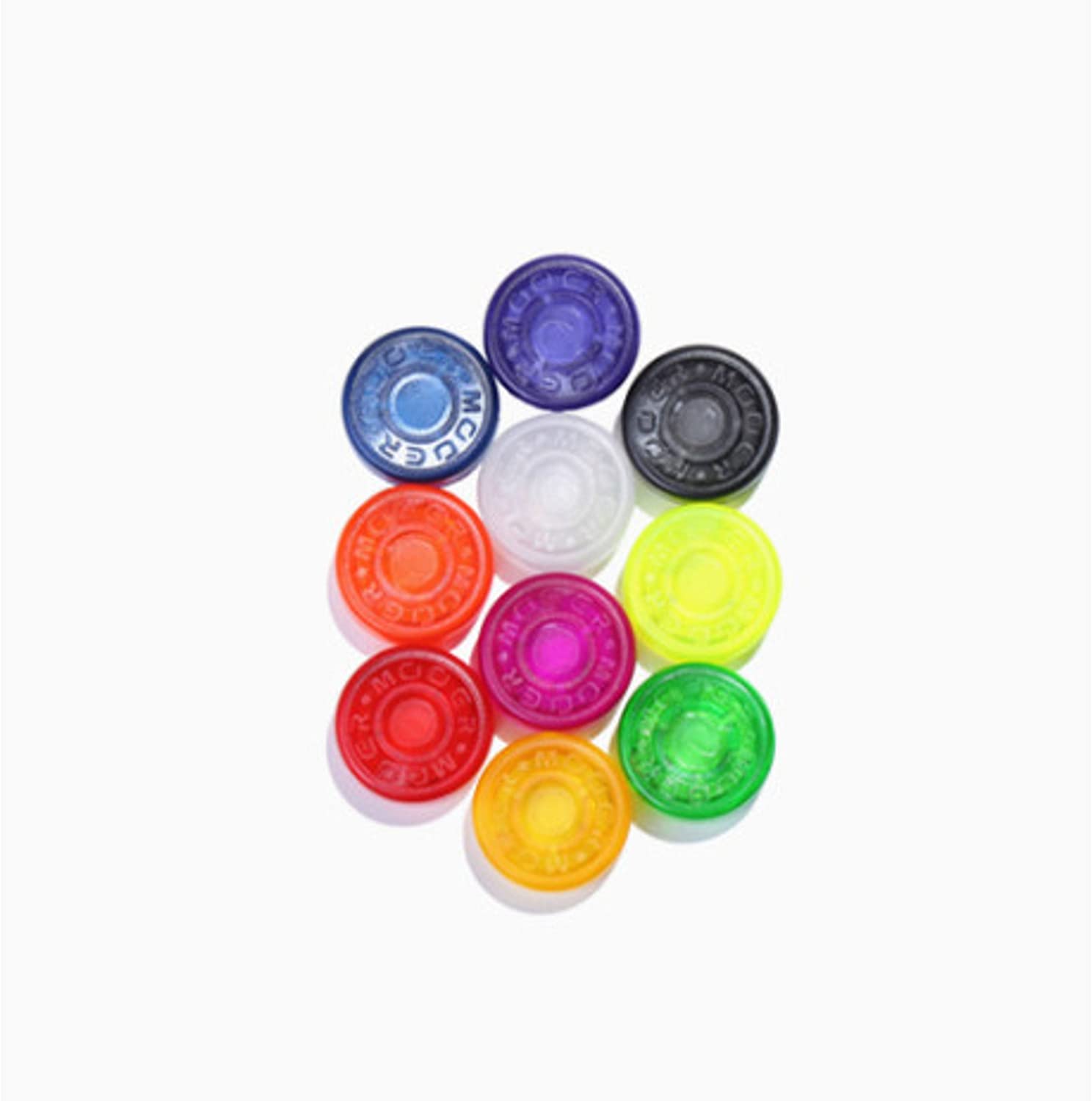 MOOER FOOTSWITCH TOPPER MIX (10PAK), Multiple Colors