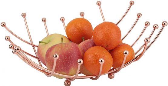 Apollo 4595 Copper Fruit Bowl Nest, 26x10.8x26 - Image 2