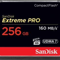 SanDisk Extreme Pro 256 GB 160 MB/s CompactFlash Memory Card - Black/Gold/Red, SDCFXPS-256G-X46