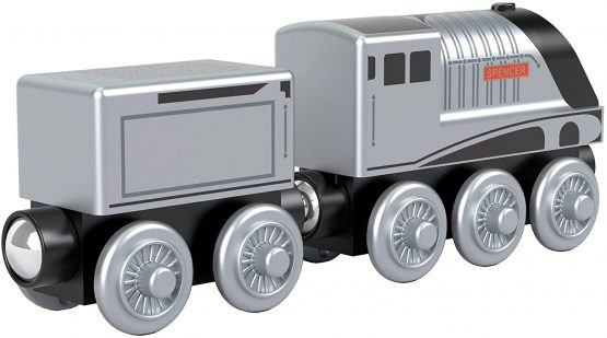 Thomas & Friends Thomas and Friends GGG68 Wood Spencer Toy Train, Multi-Colour, 0 - Image 3