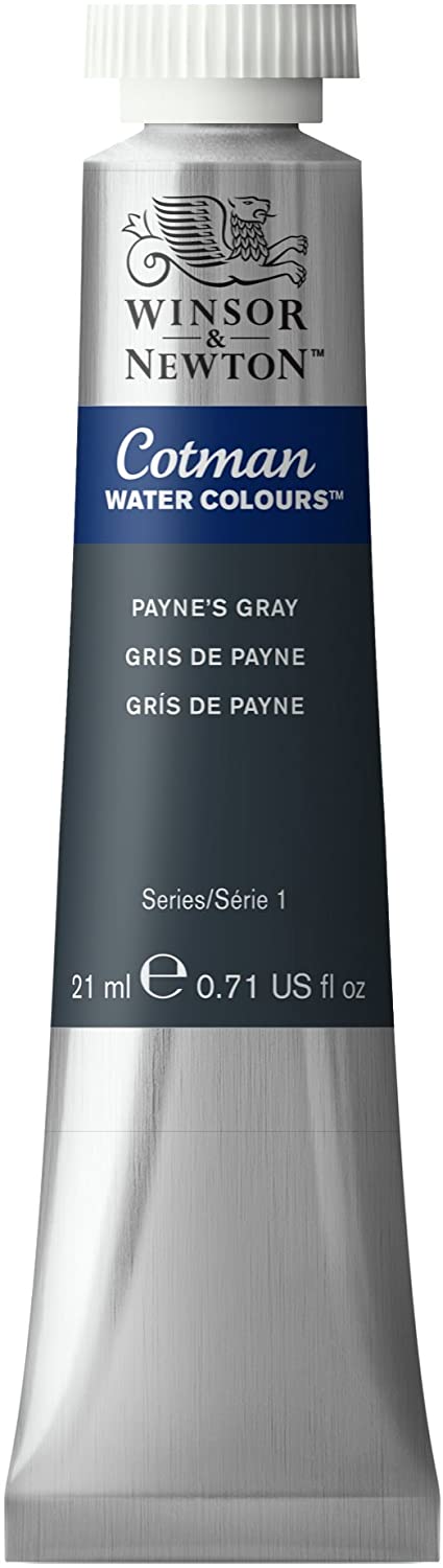 Winsor & Newton Cotman Water Colour Tube - Payne's Gray - 21 ml, 21 ml (Pack of 1)
